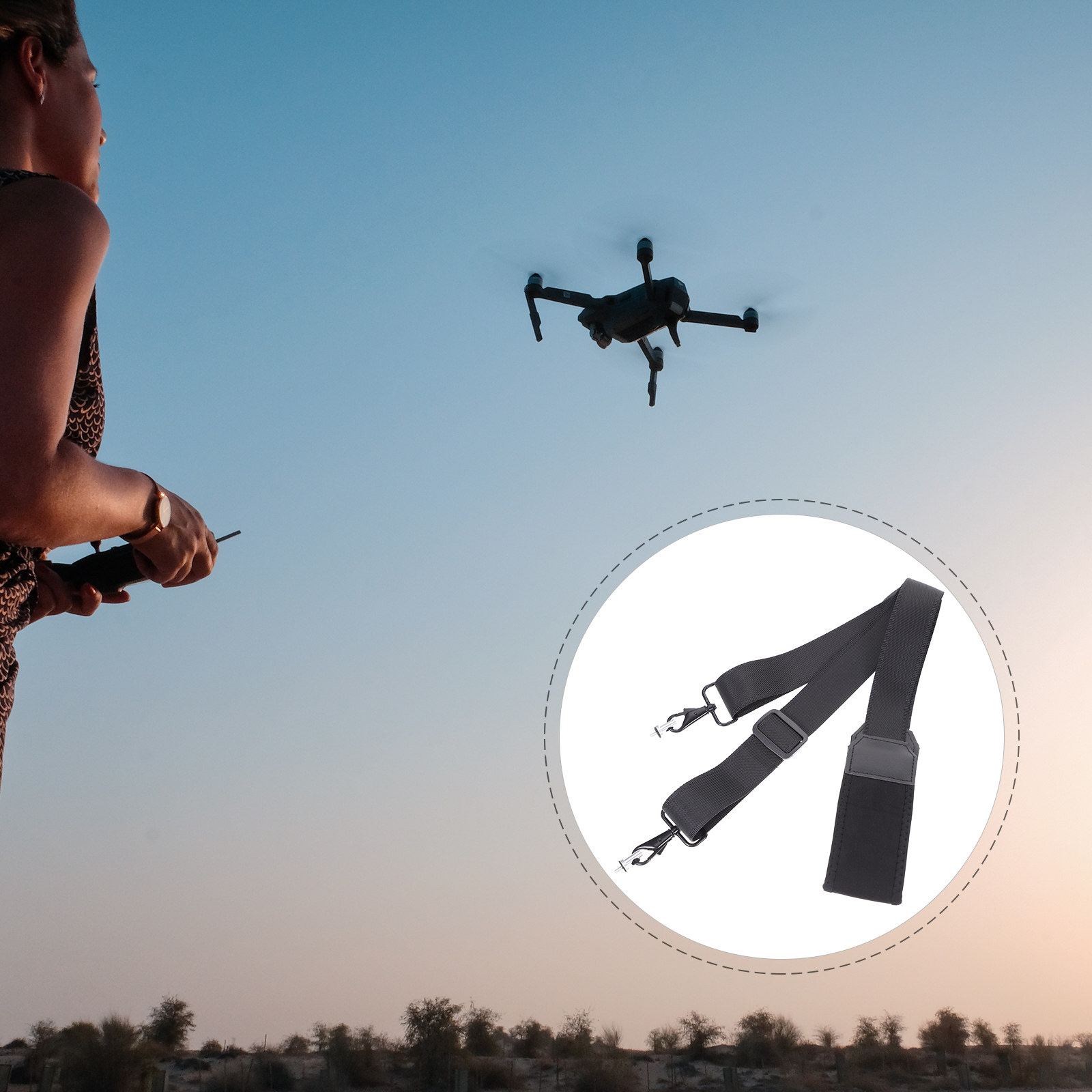 Drone Rc Neck Strap - 2 3 호환 가능한 Rc 컨트롤러