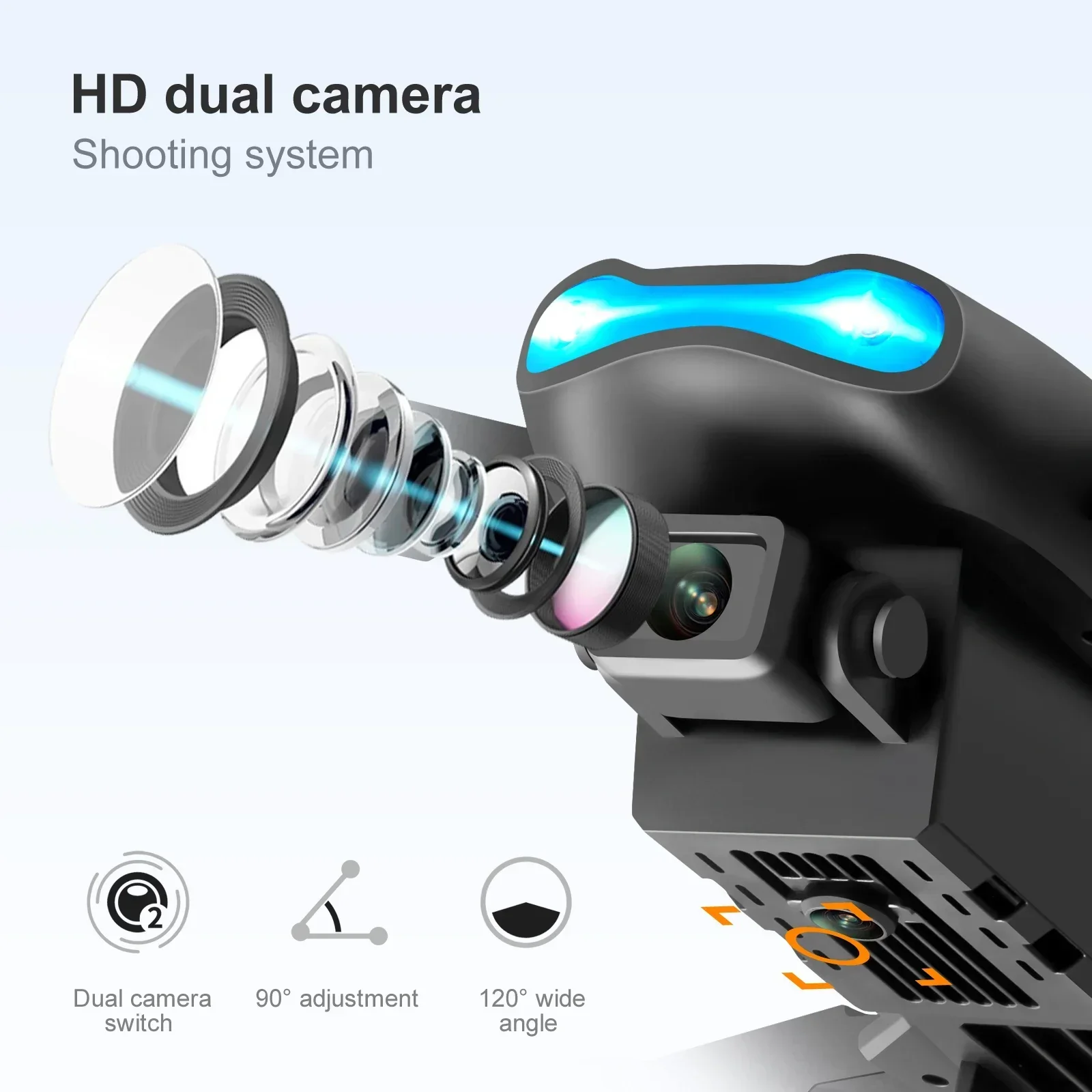 Drone Rc E99 - E99 K3 프로 4K 드론 접이식