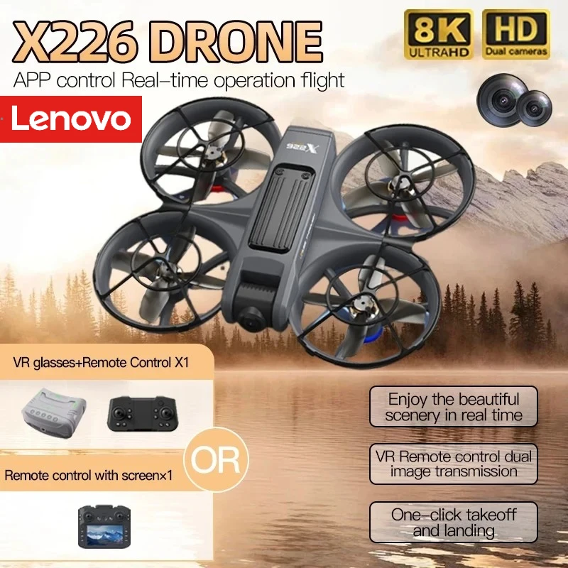 Drone Rc X226 - 레노버 X226/X226VR 드론 8K 전문가용 원격