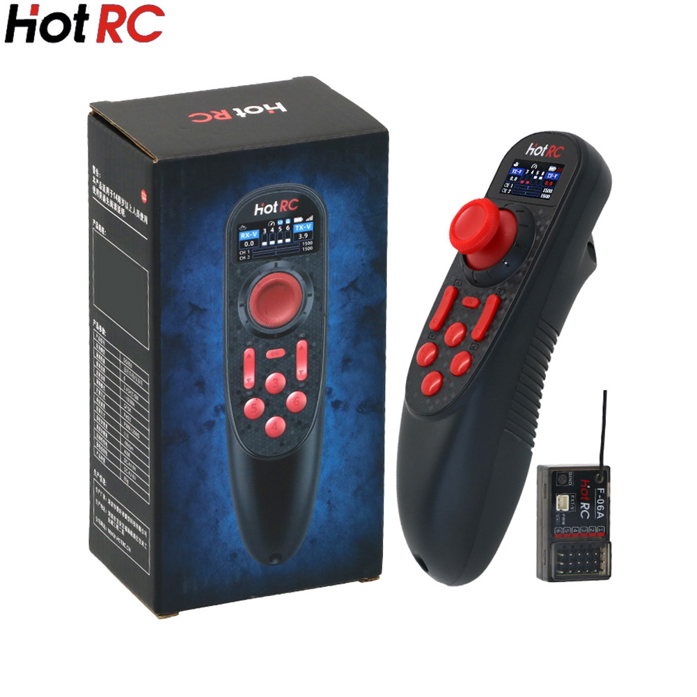 Joystick Rc Drone - HOTRC DS-650 6채널 2.4G 무선 시스템