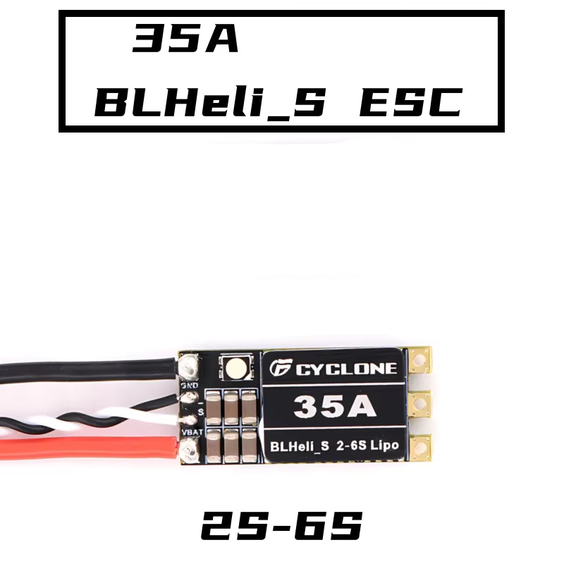 Drone Rc Fpv - Cyclone 35A BLHeli_S ESC - 2-6S