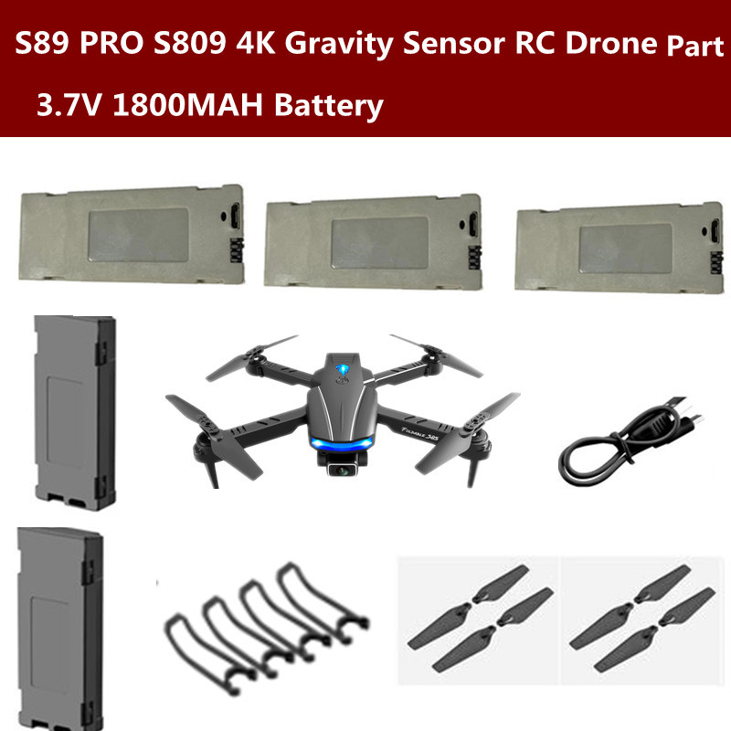 Drone Smart Rc - S89 PRO S809 4K 스마트 호버