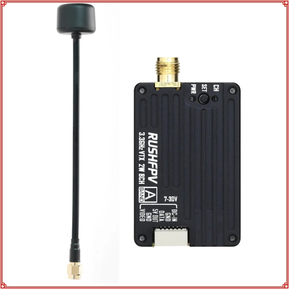 Drone Rc Fpv - 2026 신형 RUSHFPV 3.3G 2W VTX