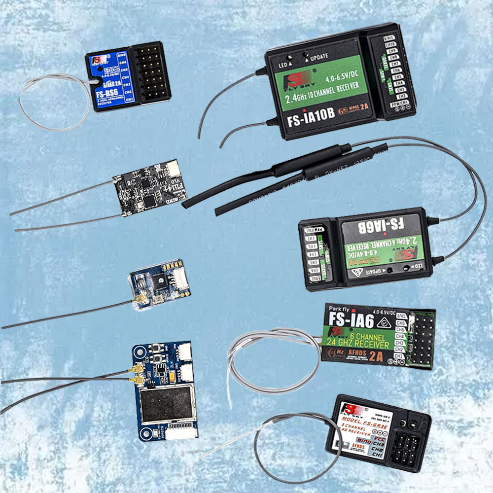Drone With Rc - Flysky RC Receiver FS-IA6 IA6B IA10B