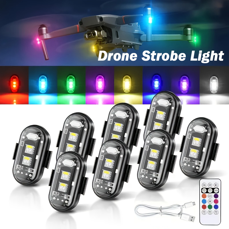 Drone Aircraft Jjrc - 1-10PCS 오토바이 LED 항공기 스트로브 조명