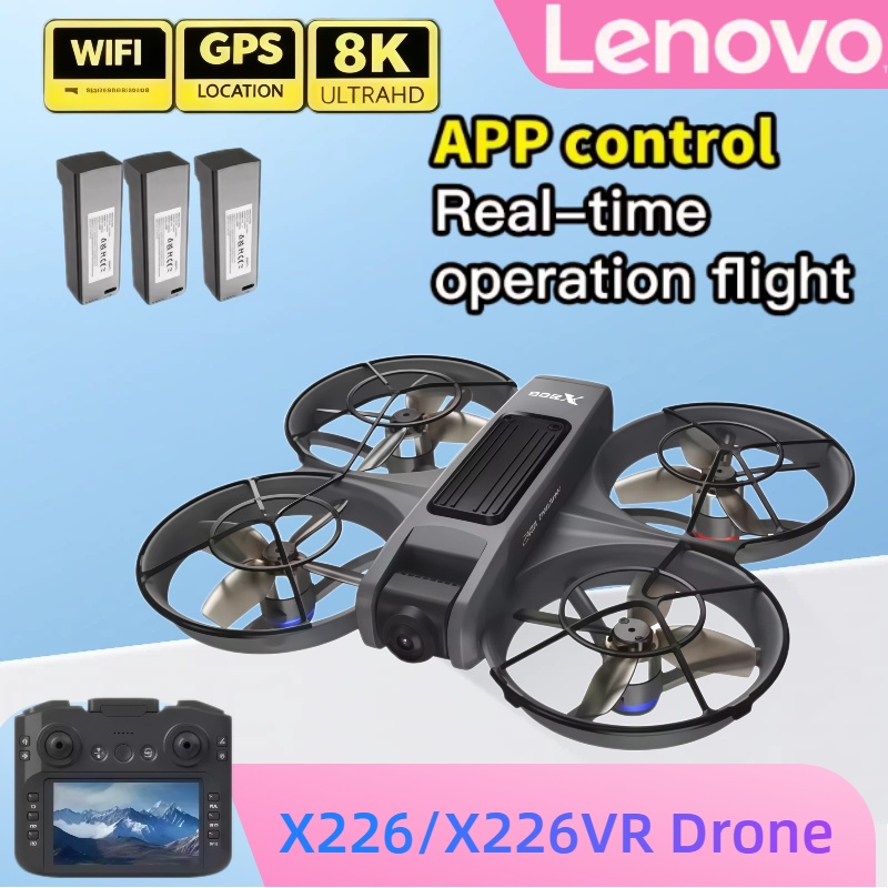 Drone Rc X226 - 레노버 8K X226/X226VR 드론 전문가용 HD