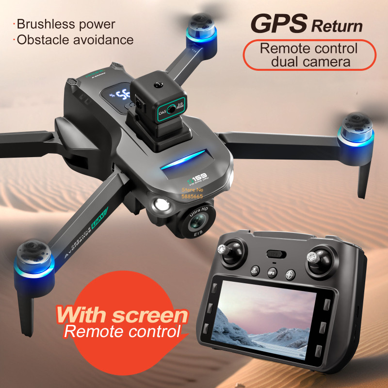 Drone Rc Plegable - 8K 듀얼 카메라 5G WIFI FPV