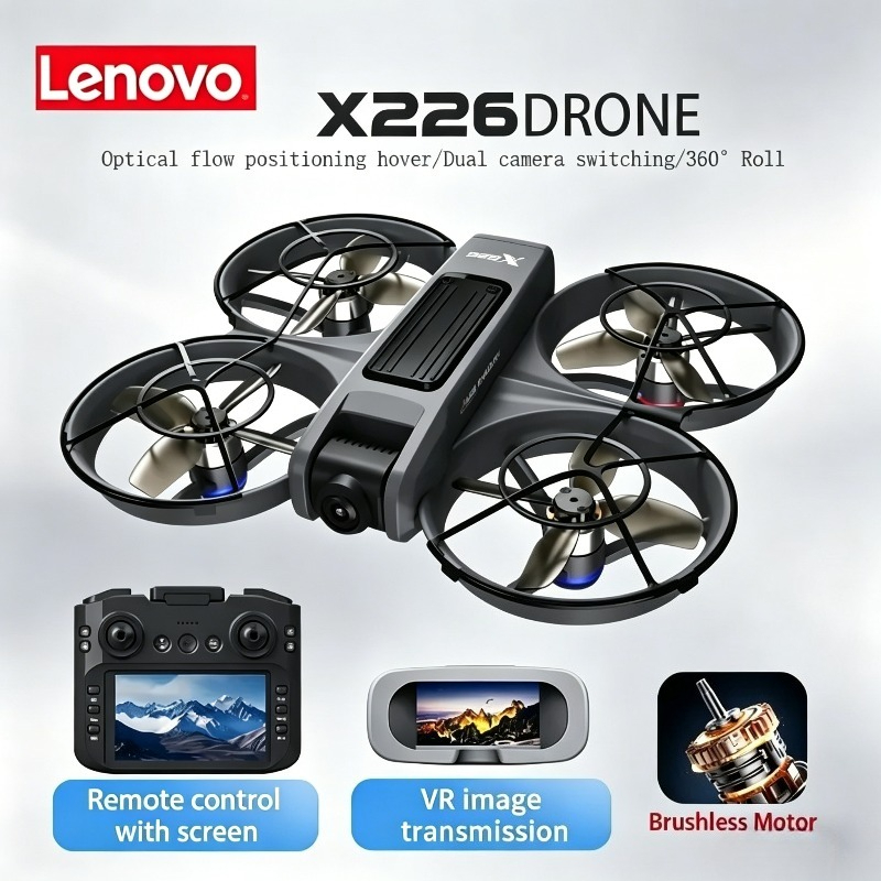 Drone Rc X226 - 레노버 X226/X226VR 4K 프로페셔널 8K 드론(스크린