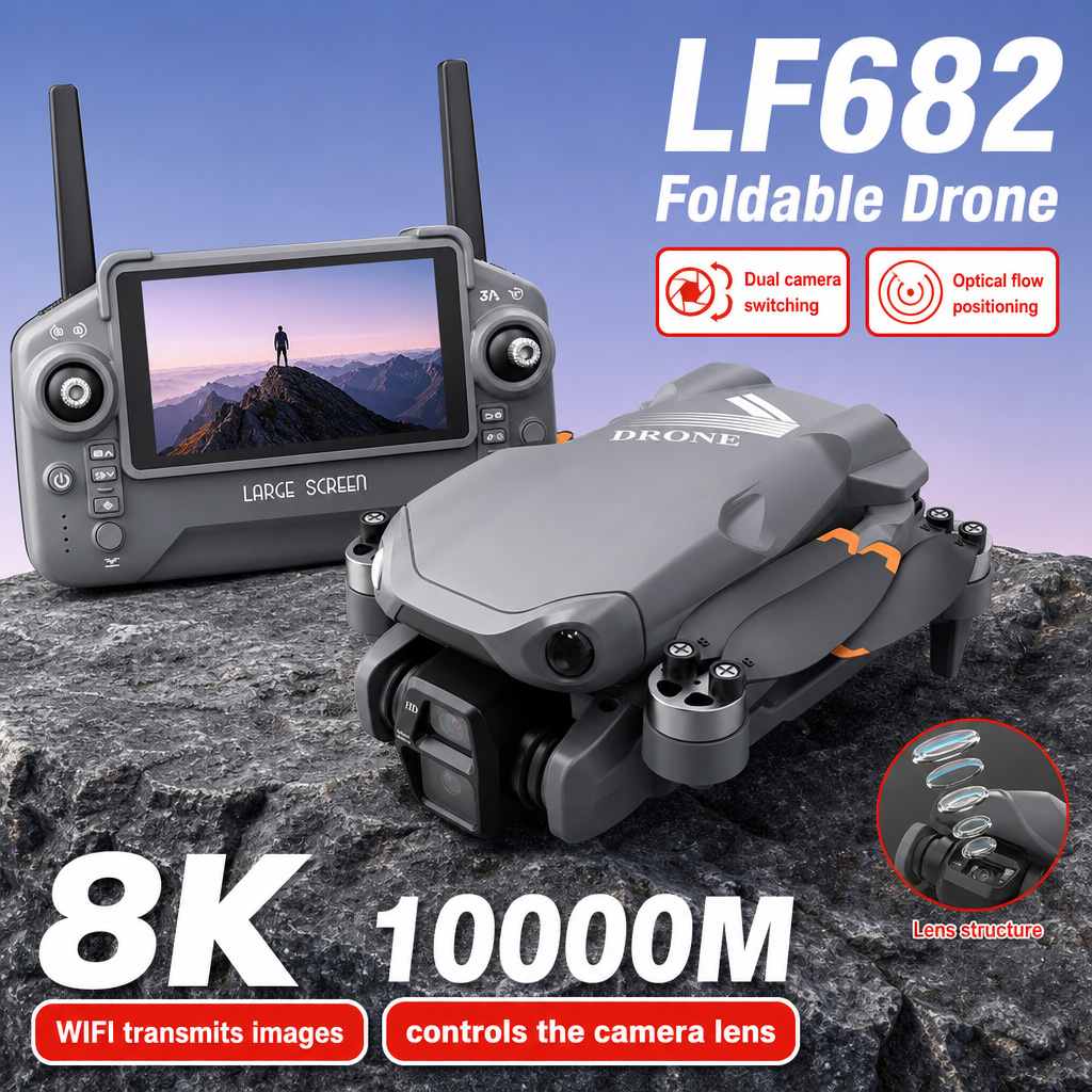 Drone Rc Plegable - 항공 사진 촬영 LF682 드론 8K