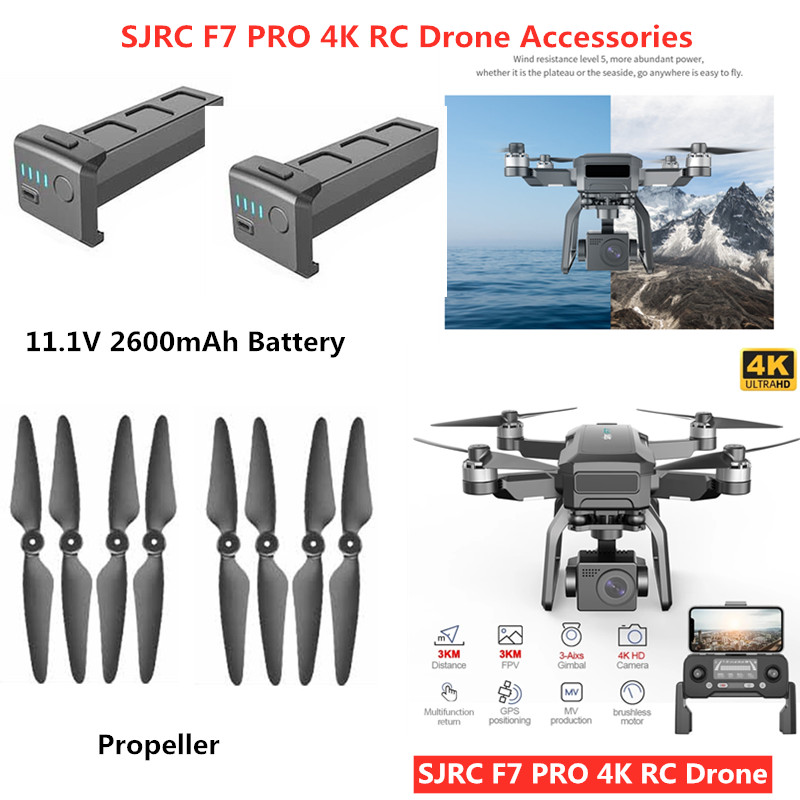 Drone Sjrc - SJRC F7 PRO F7pro 용 배터리