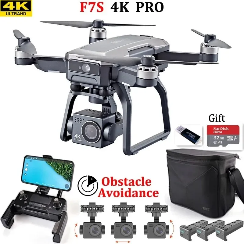 Drone Sjrc - SJRC F7s 4K 프로 드론, 장애물