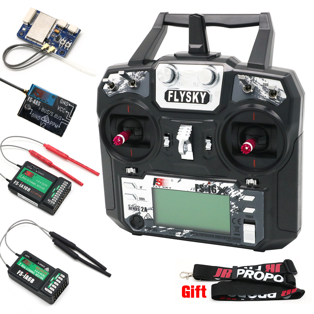 Joystick Rc Drone - FLYSKY FS-i6X FS i6X 10채널 2.4GHz