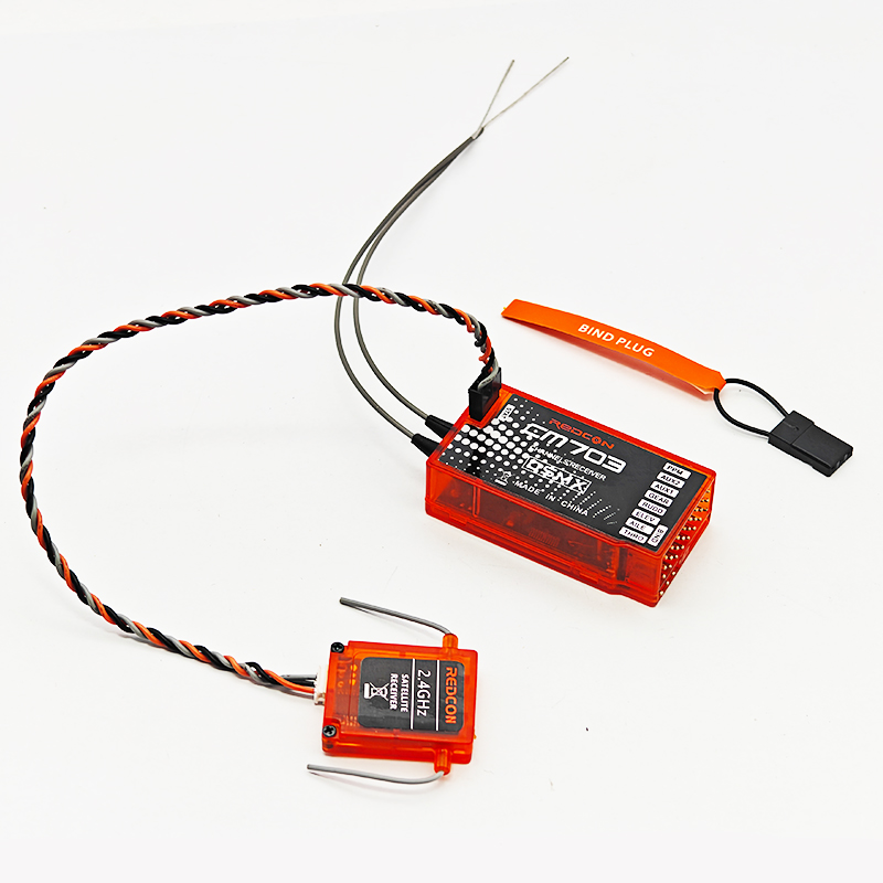 Joystick Rc Drone - CM703 7 채널 2.4Ghz RX 수신기(위성