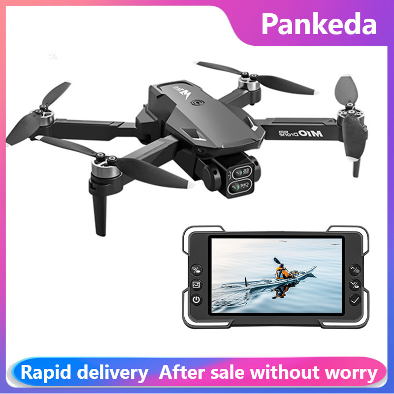 Drone Rc Plegable - M10 카메라 드론 리모컨(스크린 포함) 듀얼