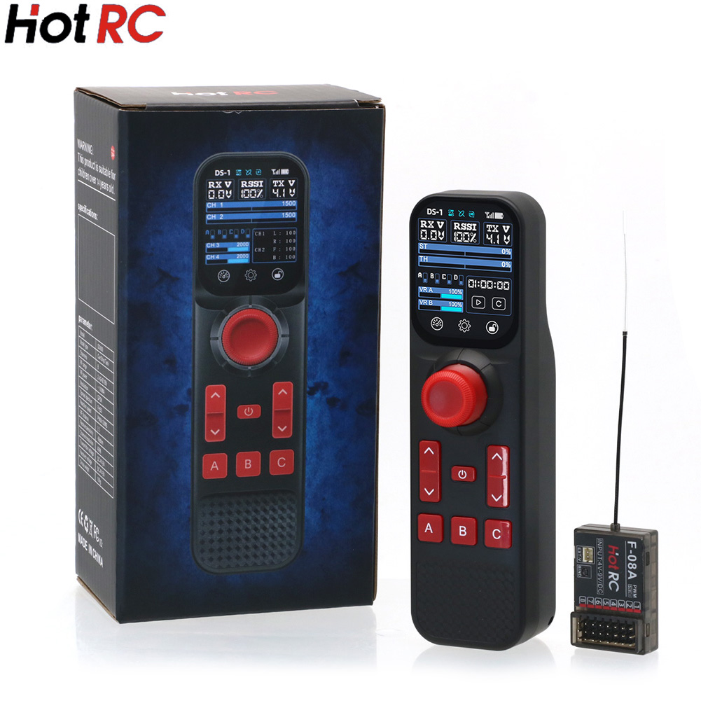 Joystick Rc Drone - Hotrc DS-800 2.4Ghz 8채널 FHSS 리모컨