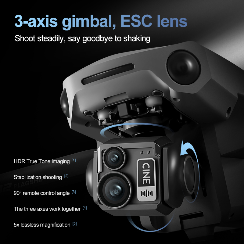 8K 3축 짐벌 브러시리스 7.2인치 터치스크린 FPV - Drone Rc Plegable 리뷰 및 가격