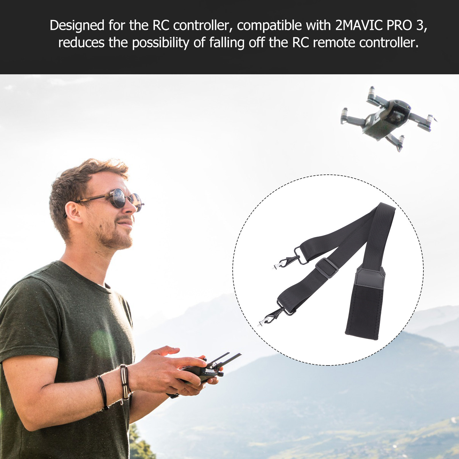 2 3 호환 가능한 Rc 컨트롤러 넥 스트랩 드론 송신 - Drone Rc Neck Strap 리뷰 및 가격