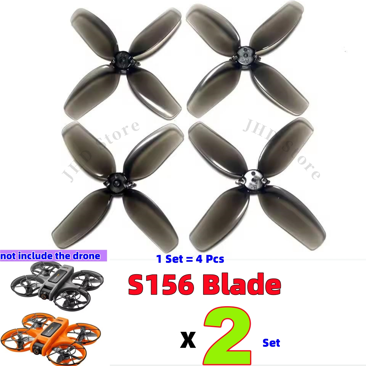 S156 RC 드론 부품용 JHD 프로펠러 쿼드콥터 X - Drone Rc X226 리뷰 및 가격