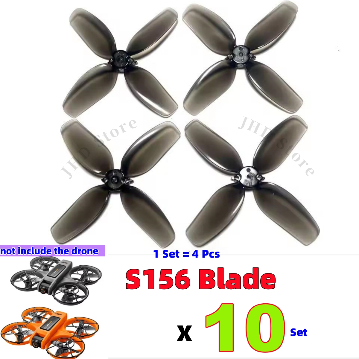 S156 RC 드론 부품용 JHD 프로펠러 쿼드콥터 X - Drone Rc X226 리뷰 및 가격