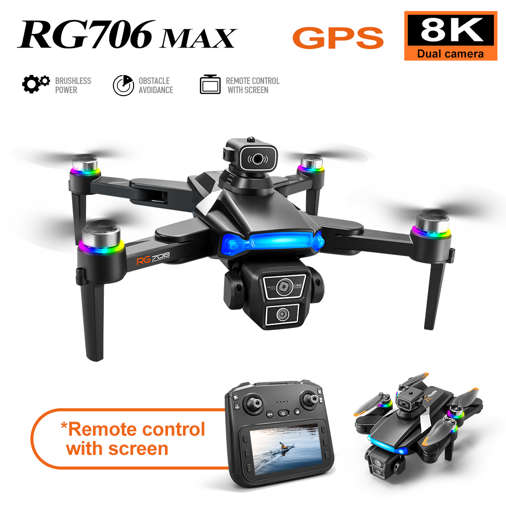 JJRC RG706 Max GPS 드론 8K HD 듀얼 - Drone Aircraft Jjrc 리뷰 및 가격
