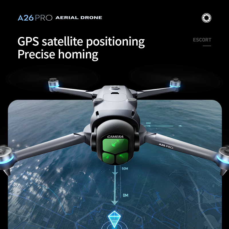 A26Pro 레노버 스마트 장애물 회피 브러시리스 모터 - Drone Smart Rc Foldable 리뷰 및 가격