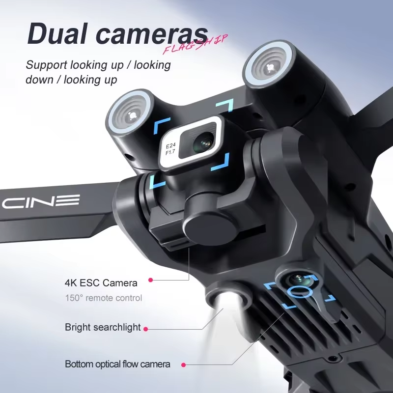 i3 Pro 드론 쿼드콥터: 4K 듀얼 ESC 카메라, - Drone Smart Rc Foldable 리뷰 및 가격