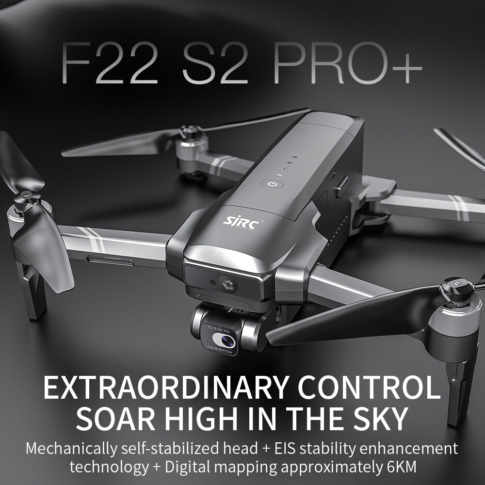 SJRC F22 S2 PRO+ 드론 GPS 6KM 5G - Drone Sjrc 리뷰 및 가격