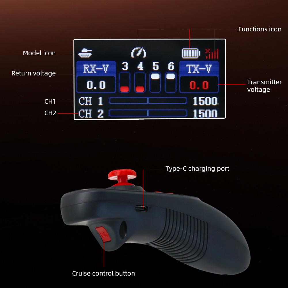 HOTRC DS-650 6채널 2.4G 무선 시스템 송 - Joystick Rc Drone 리뷰 및 가격