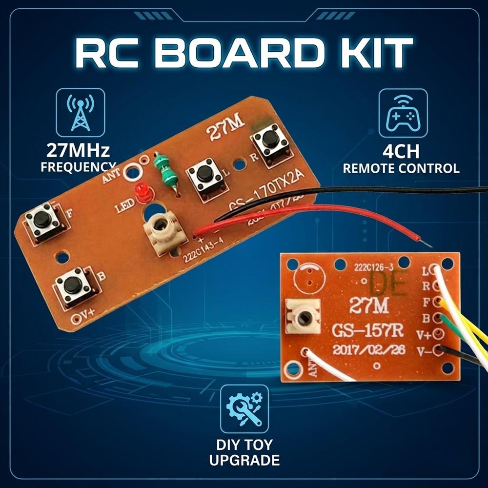 4CH RC 원격 제어 회로 PCB 송신기 수신기 보드 - Joystick Rc Drone 리뷰 및 가격
