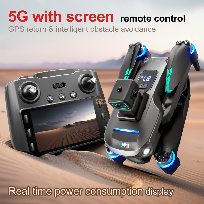 8K 듀얼 카메라 5G WIFI FPV 원격 제어 Qu - Drone Rc Plegable 리뷰 및 가격