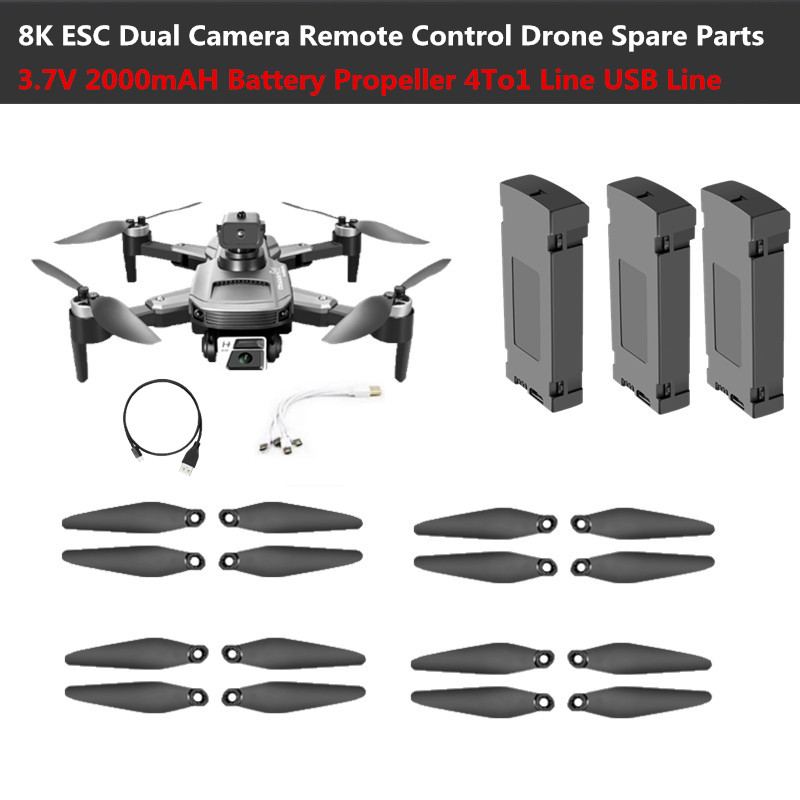 S99 드론 배터리 S99 MAX 8K ESC 듀얼 카 - Drone Smart Rc 리뷰 및 가격