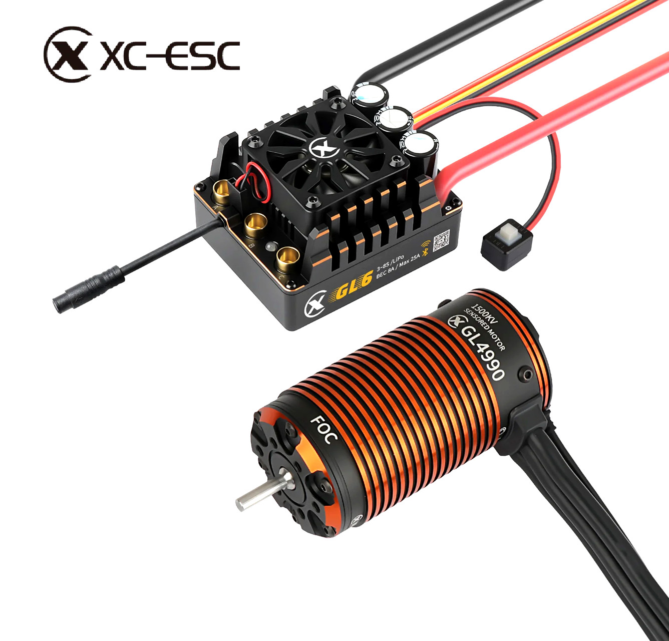 XC 콤보 FOC 크롤러 브러시리스 모터 GL4990  - Esc 4In1 Brushless 리뷰 및 가격
