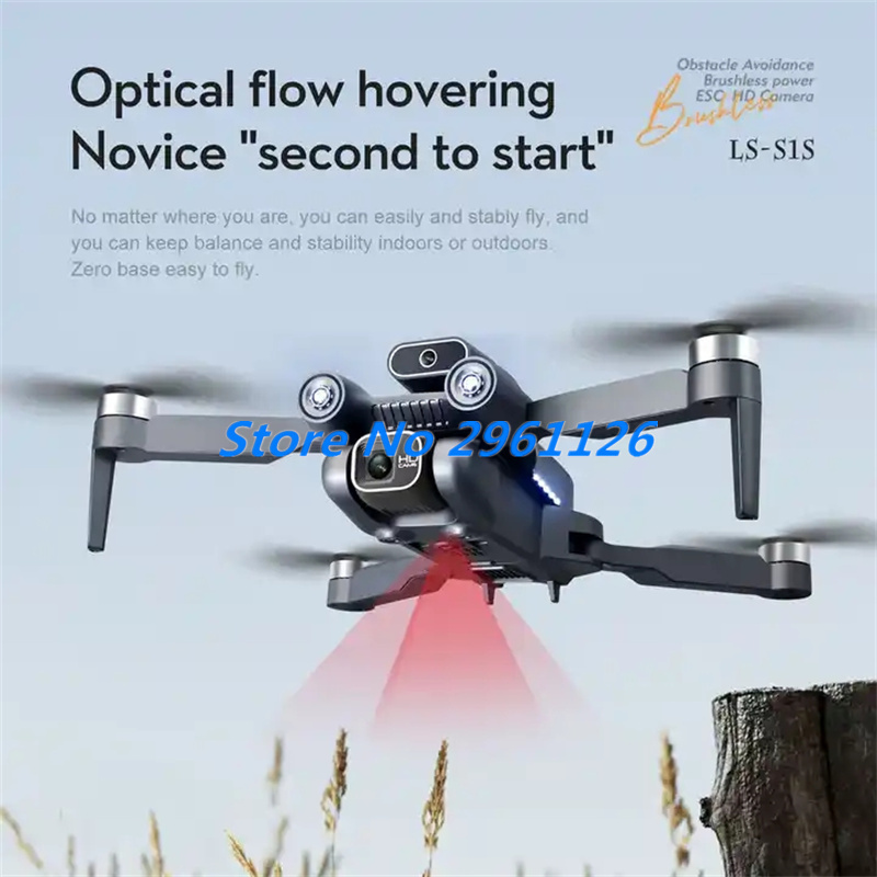 야외 공중 브러시리스 접이식 리모컨 드론, EIS 흔들 - Drone Rc S1S 리뷰 및 가격