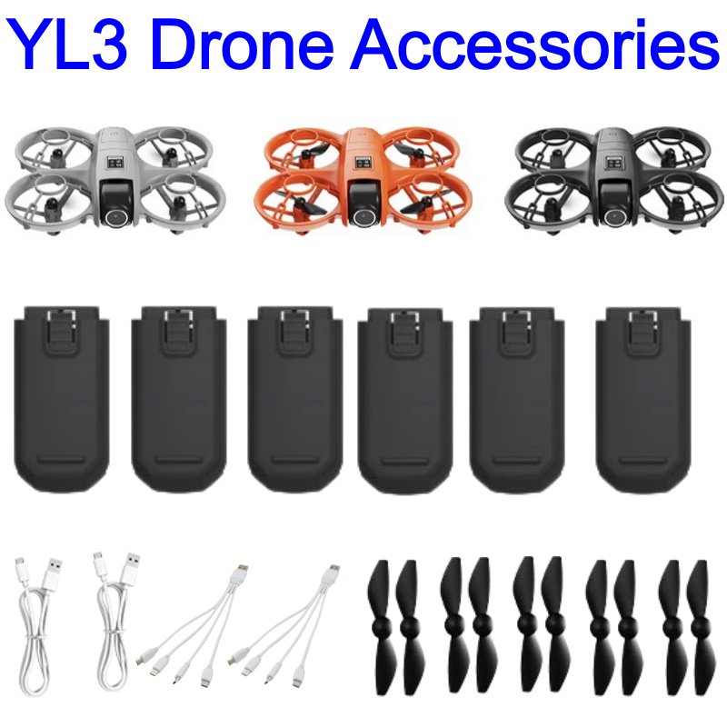 YL3 드론 액세서리 배터리 3.7V 600mAh 프로 - Drone Rc Yl3 리뷰 및 가격
