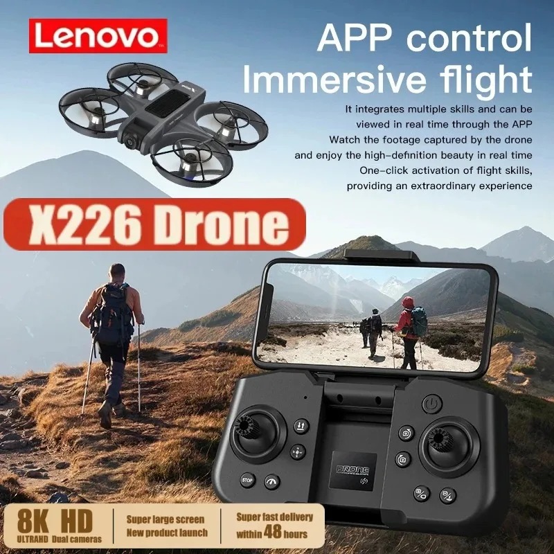 레노버 X226/X226VR 4K 프로페셔널 8K 드론 - Drone Rc X226 리뷰 및 가격