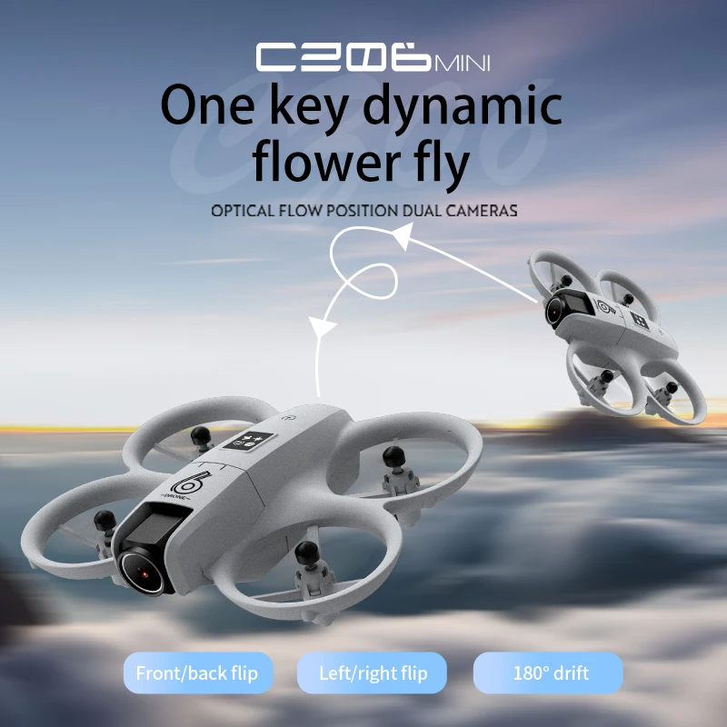 CZ06 미니 RC 쿼드콥터 드론 - 480P HD 듀 - Drone Rc Plegable 리뷰 및 가격