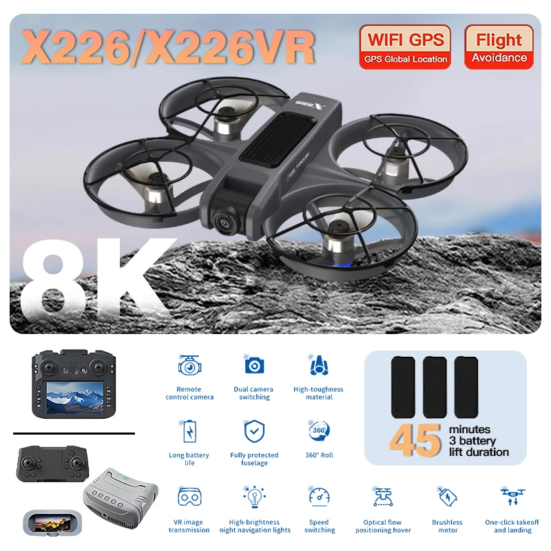 레노버 X226 X226VR FPV RC 드론 접이식  - Drone Rc X226 리뷰 및 가격