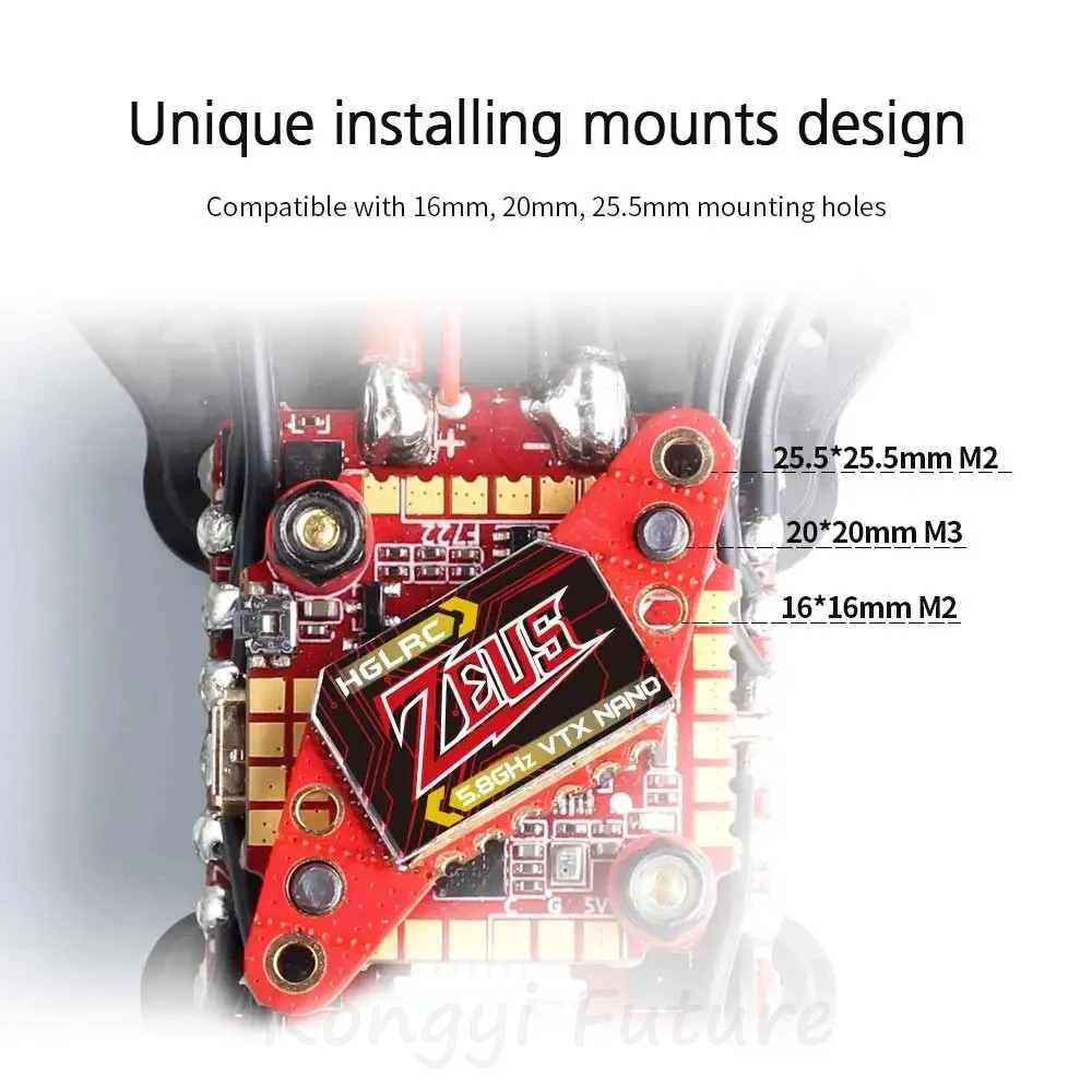 HGLRC Zeus Nano VTX 5.8G 350mW - Joystick Rc Drone 리뷰 및 가격