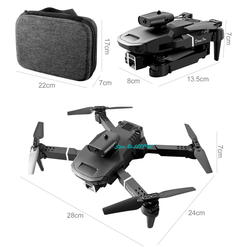 미니 드론 4K 전문가용 HD 듀얼 카메라 WIFI F - Drone Smart Rc Foldable 리뷰 및 가격