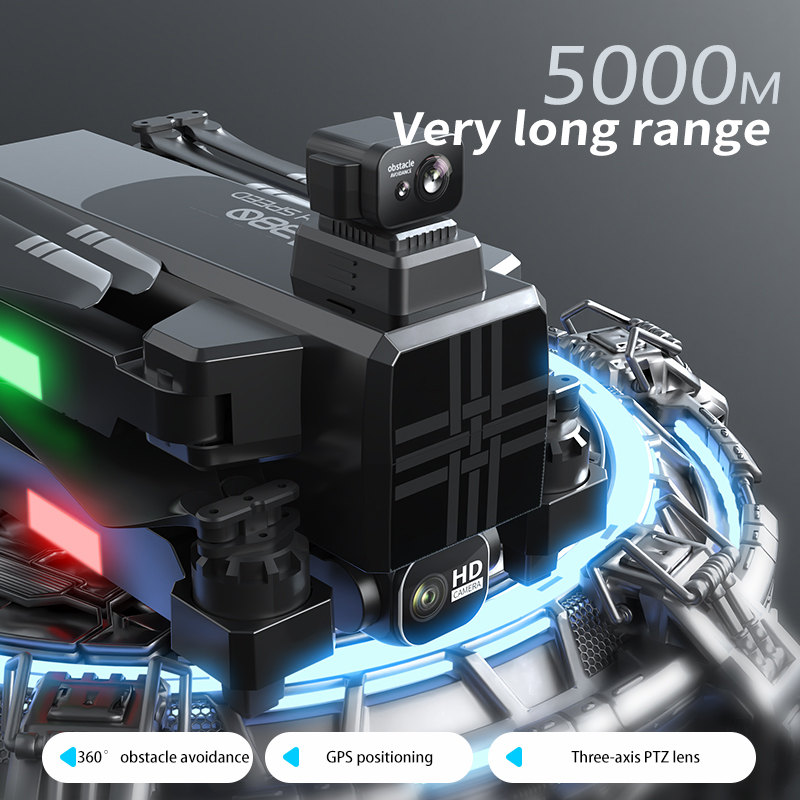 A380 드론 4K HD 3 축 흔들림 방지 팬 틸트  - Drone Rc Plegable 리뷰 및 가격