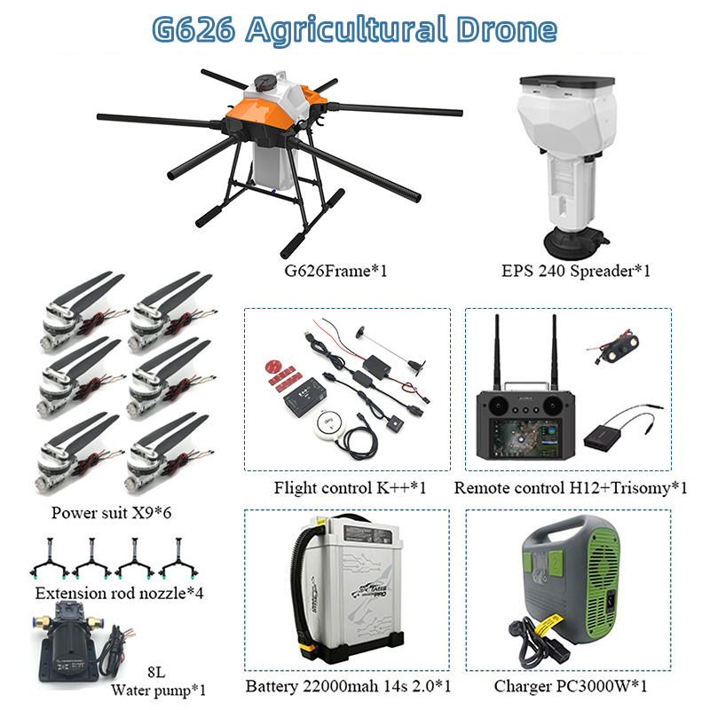 EFT G610 G616 G620 G626 G630 3 - Heavy Lift Drone Frame 리뷰 및 가격