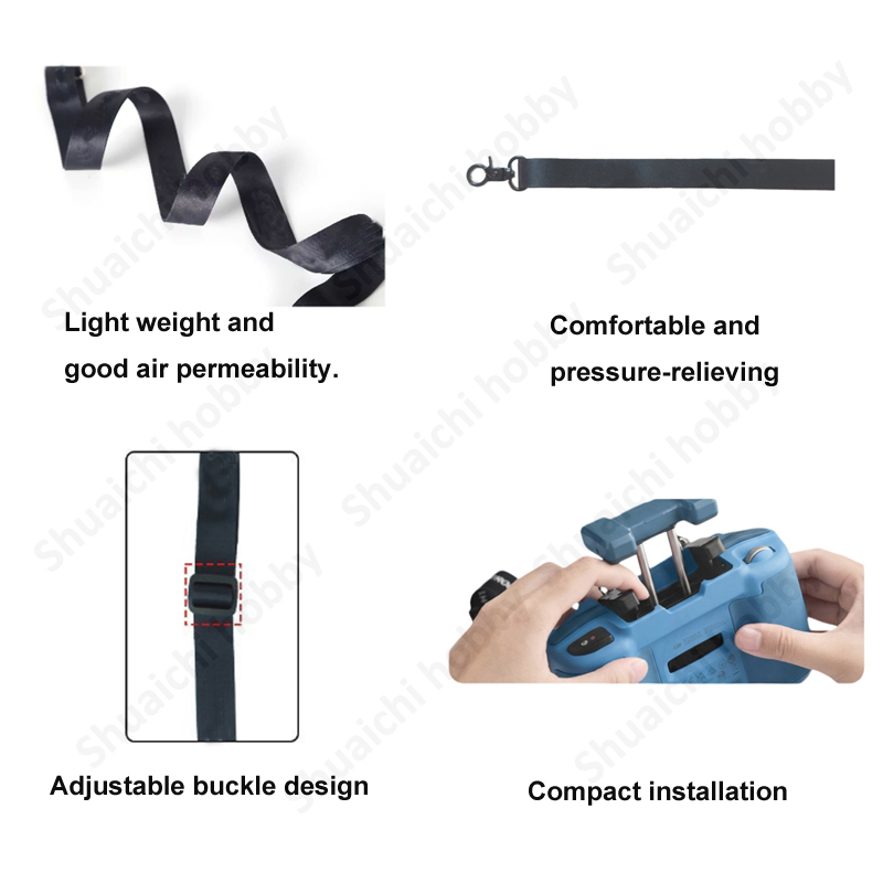 1PCS 리모컨 조절 가능한 넥 스트랩(플라스틱 마운트 - Drone Rc Neck Strap 리뷰 및 가격