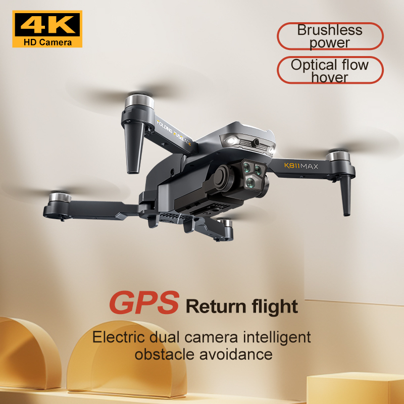 K811MAX 쿼드콥터 드론: 브러시리스, GPS, 자 - Gps Module Drone 리뷰 및 가격