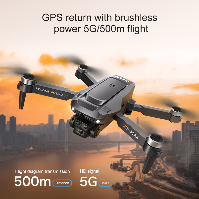 K811MAX 쿼드콥터 드론: 브러시리스, GPS, 자 - Gps Module Drone 리뷰 및 가격