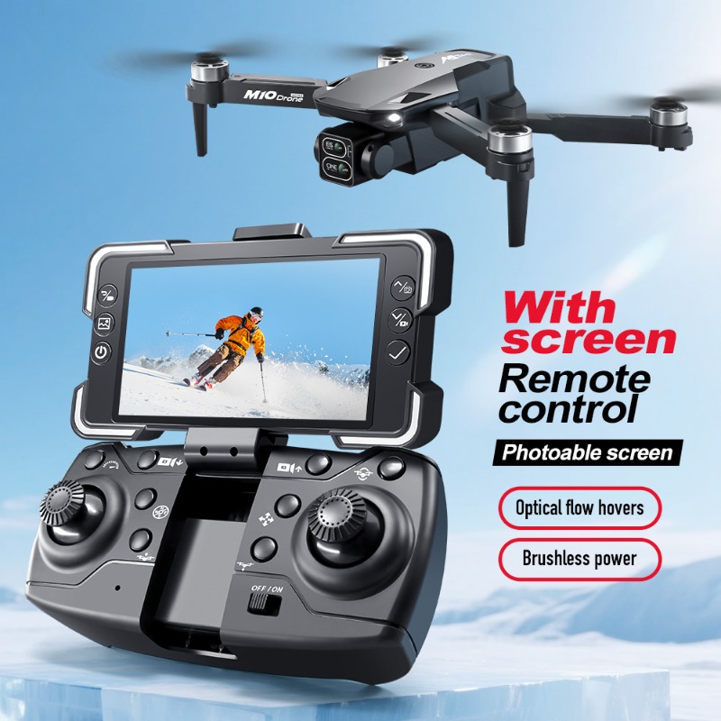 M10 카메라 드론 리모컨(스크린 포함) 듀얼 카메라  - Drone Rc Plegable 리뷰 및 가격