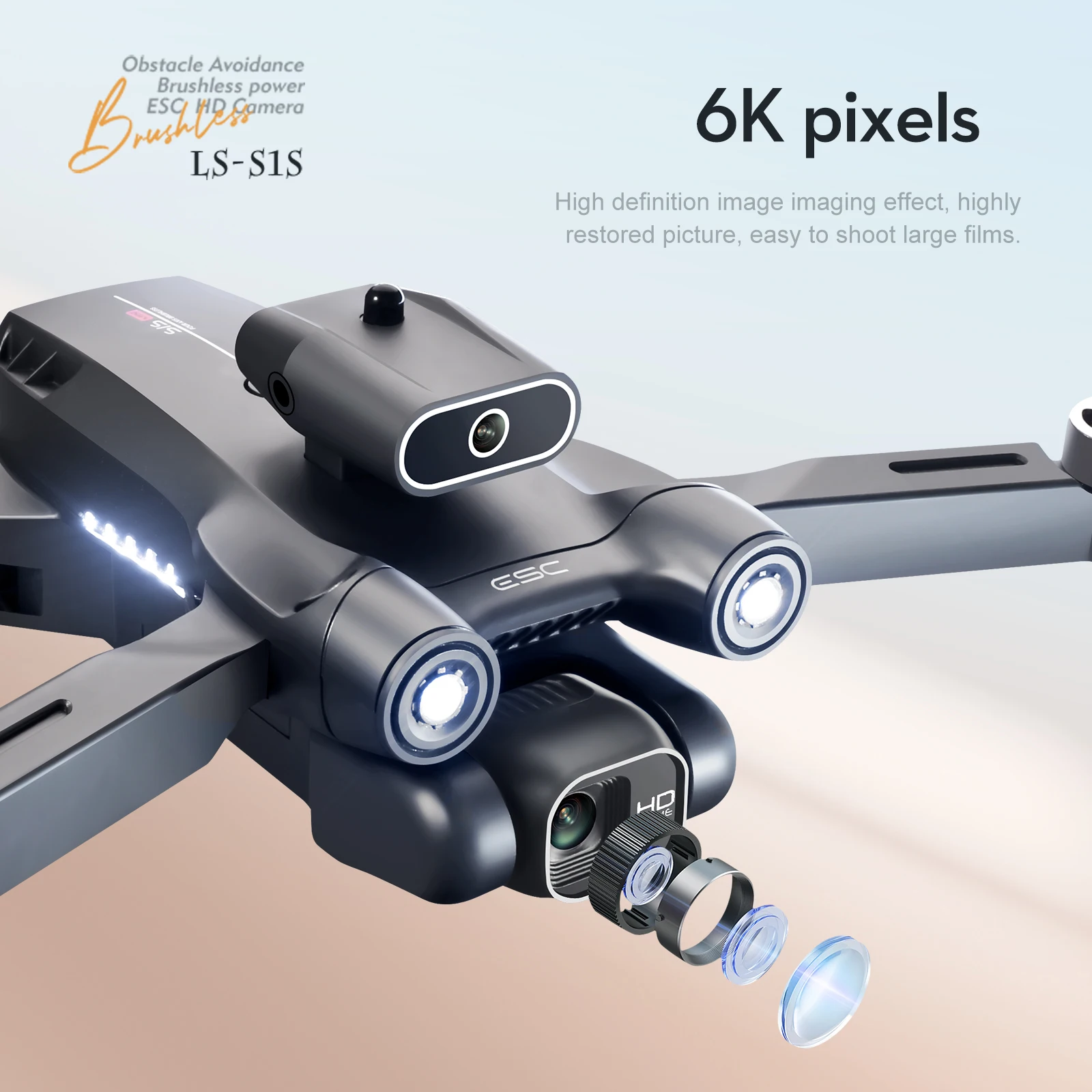 S1S 프로페셔널 드론 4K HD 카메라 2.4G WI - Drone Rc S1S 리뷰 및 가격