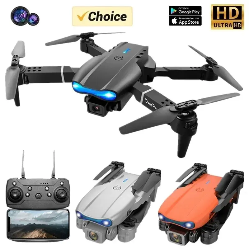 전문가용 접이식 미니 드론, E99 HD 4k 카메라, - Drone Rc E99 리뷰 및 가격