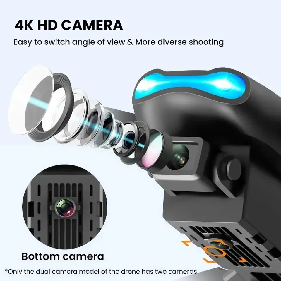 전문가용 접이식 미니 드론, E99 HD 4k 카메라, - Drone Rc E99 리뷰 및 가격