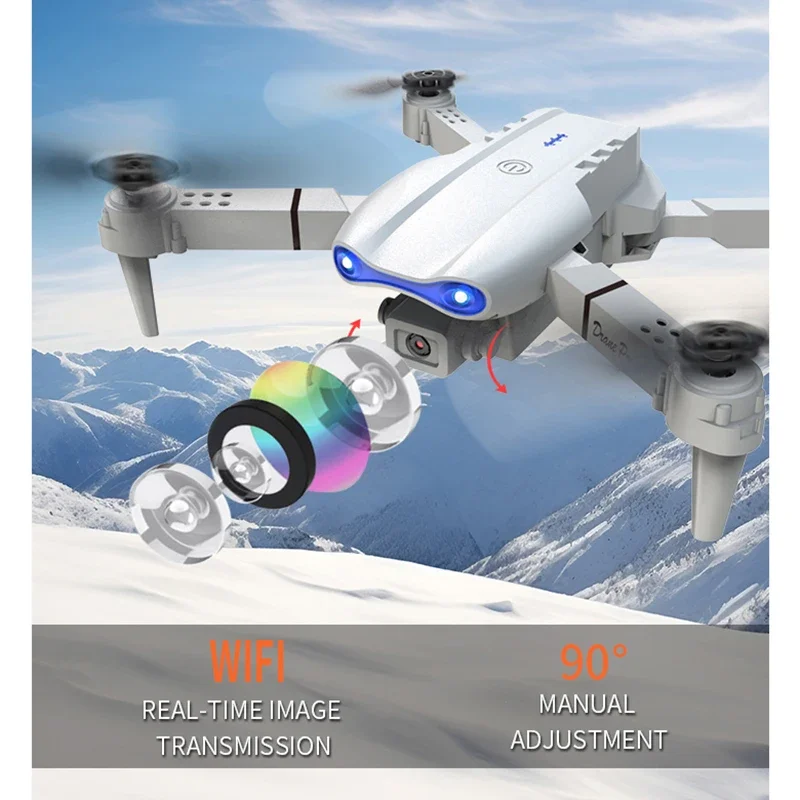 듀얼 HD 광각 카메라가 장착된 4K 5G WIFI F - Drone Rc E99 Pro 리뷰 및 가격