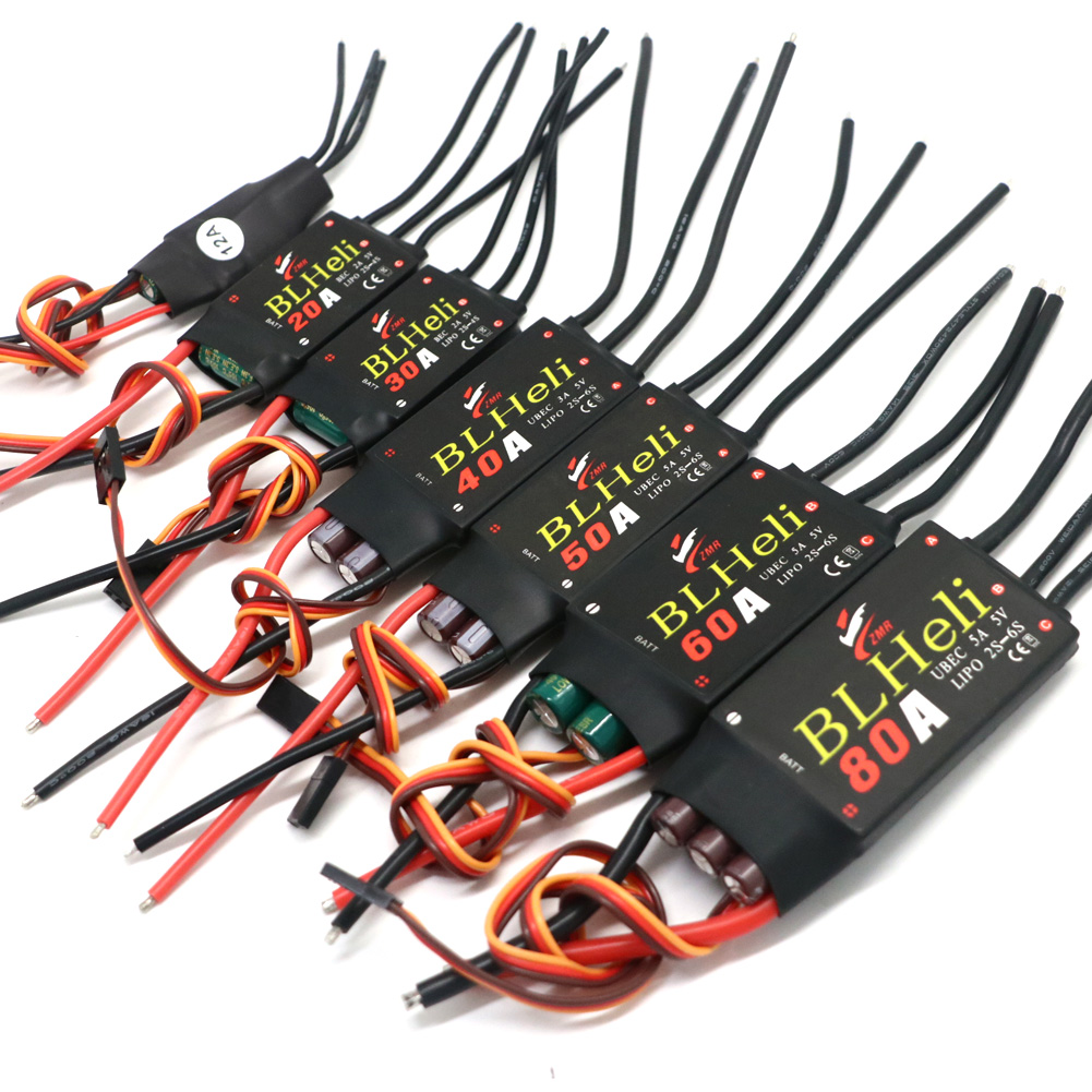 BLHeli 브러시리스 ESC 80A 12A 20A 3 - Drone Rc Fpv 리뷰 및 가격